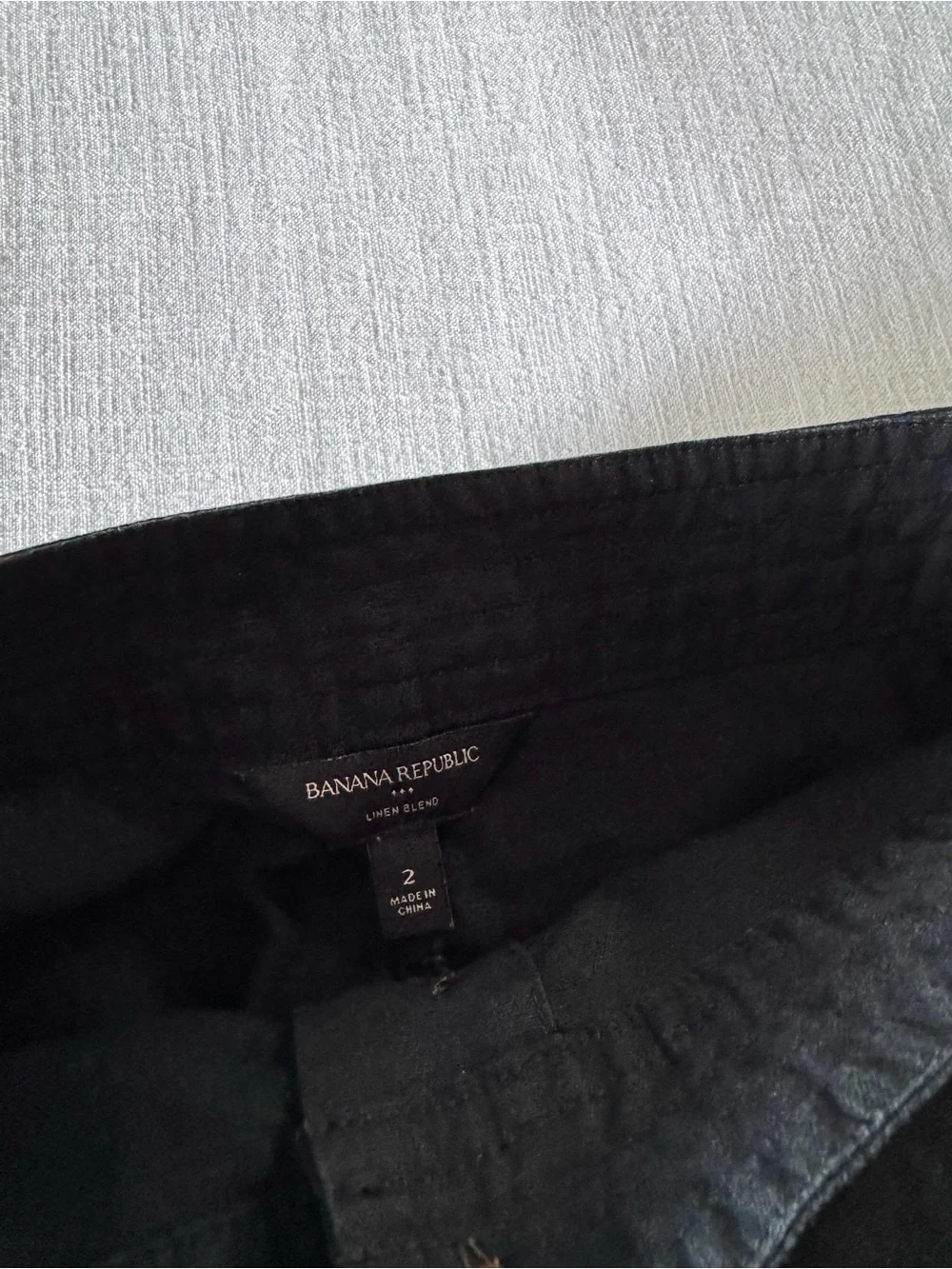 Banana Republic Utility Linen Cotton Mini Skirt - size 2